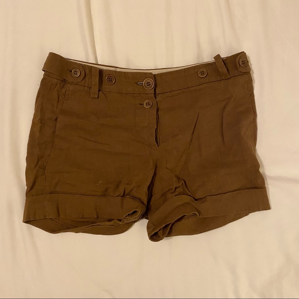 Chloe Linen shorts (Deer)